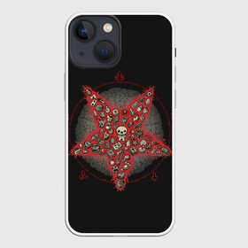Чехол для iPhone 13 mini с принтом Star of Isaac в городе Новоалтайск,  |  | binding | game | games | hell | isaac | the binding of isaac | ад | жертвоприношение исаака | игра | игры | исаак
