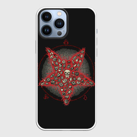 Чехол для iPhone 13 Pro Max с принтом Star of Isaac в городе Новоалтайск,  |  | Тематика изображения на принте: binding | game | games | hell | isaac | the binding of isaac | ад | жертвоприношение исаака | игра | игры | исаак