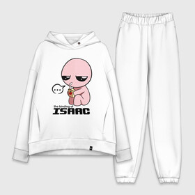 Женский костюм хлопок Oversize с принтом Hero The binding of isaac в городе Новоалтайск,  |  | binding | hero | isaac | main | герой | главный | исаак