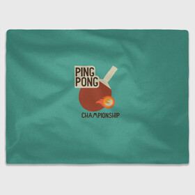 Плед 3D с принтом ping-pong в городе Новоалтайск, 100% полиэстер | закругленные углы, все края обработаны. Ткань не мнется и не растягивается | ping pong | sport | tennis | настольный теннис | пинг понг | ракетка | спорт | теннис