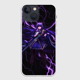 Чехол для iPhone 13 mini с принтом Keqing Genshin Impact  Молния в городе Новоалтайск,  |  | genshin impact | keqing | гениш импакт | генши импакт | геншин импакт | игра | молния