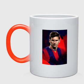 Кружка хамелеон с принтом Messi - The Best в городе Новоалтайск, керамика | меняет цвет при нагревании, емкость 330 мл | Тематика изображения на принте: argentina | barca | barcelona | football | lionel | messi | spain | sport | аргентина | барса | барселона | гол | золотой мяч | игрок | испания | камп ноу | лионель | месси | мяч | спорт | тренер | футбол | чемпион |