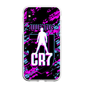 Чехол для iPhone XS Max матовый с принтом Криштиану Роналду в городе Новоалтайск, Силикон | Область печати: задняя сторона чехла, без боковых панелей | Тематика изображения на принте: cristiano ronaldo | fc juventus | криштиану роналду | фк ювентус | футбол | футболист