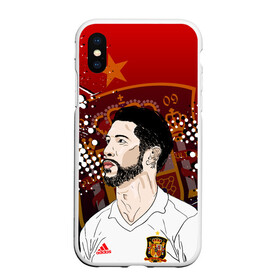 Чехол для iPhone XS Max матовый с принтом СЕРХИО РАМОС / СБОРНАЯ ИСПАНИИ в городе Новоалтайск, Силикон | Область печати: задняя сторона чехла, без боковых панелей | Тематика изображения на принте: football | real madrid | sergio ramos | sport | uefa | реал мадрид | сборная испании. | серхио рамос | спорт | уефа | футбол