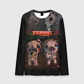 Мужской лонгслив 3D с принтом The Binding of Isaac | Жертвоприношение Исаака (Z) в городе Новоалтайск, 100% полиэстер | длинные рукава, круглый вырез горловины, полуприлегающий силуэт | binding isaac | binding of isaac | the binding of isaac | голос бога | жертвоприношение исаака | исаак | компьютерная игра | маленький исаак