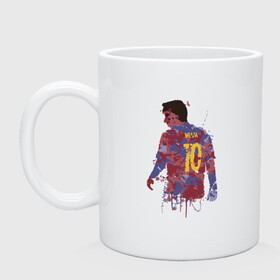 Кружка керамическая с принтом Messi - Barcelona в городе Новоалтайск, керамика | объем — 330 мл, диаметр — 80 мм. Принт наносится на бока кружки, можно сделать два разных изображения | argentina | barca | barcelona | football | lionel | messi | spain | sport | аргентина | барса | барселона | гол | золотой мяч | игрок | испания | камп ноу | лионель | месси | мяч | спорт | тренер | футбол | чемпион |