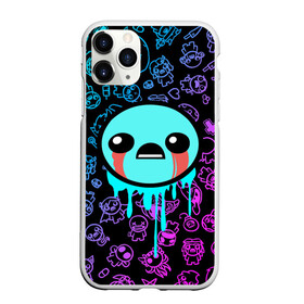 Чехол для iPhone 11 Pro матовый с принтом Blue Isaac в городе Новоалтайск, Силикон |  | Тематика изображения на принте: binding | game | games | hell | isaac | the binding of isaac | ад | жертвоприношение исаака | игра | игры | исаак