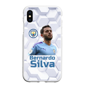 Чехол для iPhone XS Max матовый с принтом Silva Bernardo Манчестер Сити в городе Новоалтайск, Силикон | Область печати: задняя сторона чехла, без боковых панелей | manchester city | бернарду силва | манчестер сити | сборная португалии | футбол | футболист
