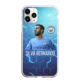 Чехол для iPhone 11 Pro матовый с принтом Silva Bernardo Манчестер Сити в городе Новоалтайск, Силикон |  | manchester city | бернарду силва | манчестер сити | сборная португалии | футбол | футболист