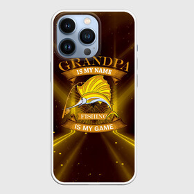 Чехол для iPhone 13 Pro с принтом Fishing   is my game в городе Новоалтайск,  |  | Тематика изображения на принте: fish | лето | отдых | поклев | рыба | рыбалка | рыболов | спиннинг | удилище | удочка