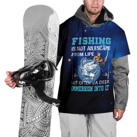 Накидка на куртку 3D с принтом FISHING PLANET Рыбалка в городе Новоалтайск, 100% полиэстер |  | Тематика изображения на принте: fish | карп | лето | отдых | поклев | рыба | рыбалка | рыболов | спиннинг | удилище | удочка