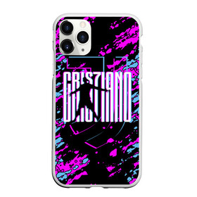 Чехол для iPhone 11 Pro Max матовый с принтом Криштиану Роналду в городе Новоалтайск, Силикон |  | Тематика изображения на принте: cristiano ronaldo | fc juventus | криштиану роналду | фк ювентус | футбол | футболист