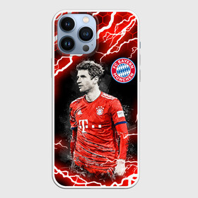 Чехол для iPhone 13 Pro Max с принтом ТОМАС МЮЛЛЕР   БАВАРИЯ в городе Новоалтайск,  |  | bayern | football | sport | thomas muller | uefa. | бавария | спорт | томас мюллер | уефа | футбол