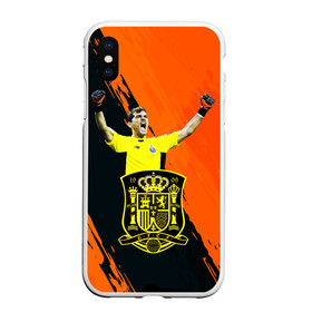 Чехол для iPhone XS Max матовый с принтом Икер Касильяс/Iker Casillas в городе Новоалтайск, Силикон | Область печати: задняя сторона чехла, без боковых панелей | Тематика изображения на принте: iker casillas | гол | известные личности | икер касильяс | испания | мужчинам | победа | сборная испании | спорт | спортсмены | футбол | футболист | хобби | эмоции