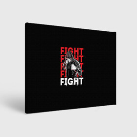 Холст прямоугольный с принтом FIGHT в городе Новоалтайск, 100% ПВХ |  | boxing | fight club | mma | ufc | боевые искусства | боец | бои | бойцовский клуб | бокс | боксёр | борьба | воин | единоборства | кикбоксинг | майк тайсон | мма | муай тай | мухаммед али | рукопашный бой | сила