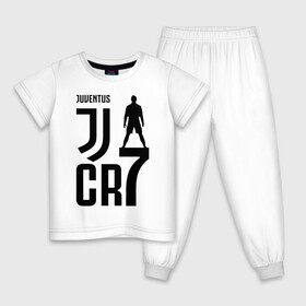 Детская пижама хлопок с принтом Juventus CR7 Cristiano Ronaldo в городе Новоалтайск, 100% хлопок |  брюки и футболка прямого кроя, без карманов, на брюках мягкая резинка на поясе и по низу штанин
 | Тематика изображения на принте: 7 | champion | cr7 | cristiano ronaldo | fifa | football | football club | juventus | soccer | uefa | игра | криштиану роналду | лига чемпионов | реал мадрид | сборная португалии | спорт | уефа | фифа | фк | футбол | футболь
