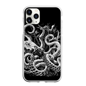 Чехол для iPhone 11 Pro матовый с принтом Кракен Монстр в городе Новоалтайск, Силикон |  | Тематика изображения на принте: animal | beast | kraken | monster | ocean | octopus | sea | ship | water | вода | животные | звери | корабль | кракен | монстр | море | океан | осьминог | рыбы | щупальца