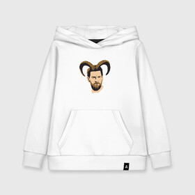 Детская толстовка хлопок с принтом GOAT Messi в городе Новоалтайск, 100% хлопок | Круглый горловой вырез, эластичные манжеты, пояс, капюшен | argentina | barca | barcelona | football | lionel | messi | spain | sport | аргентина | барса | барселона | гол | золотой мяч | игрок | испания | камп ноу | лионель | месси | мяч | спорт | тренер | футбол | чемпион |