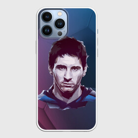 Чехол для iPhone 13 Pro Max с принтом Барса в городе Новоалтайск,  |  | Тематика изображения на принте: арт | месси | мяч | спорт | футбол | футболист