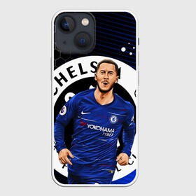 Чехол для iPhone 13 mini с принтом ЭДЕН АЗАР   CHELSEA   ЧЕЛСИ в городе Новоалтайск,  |  | Тематика изображения на принте: chelsea | eden michael hazard | football | real madrid | sport | uefa | реал мадрид | сборная бельгии. | спорт | уефа | футбол | хазард | челси | эден азар