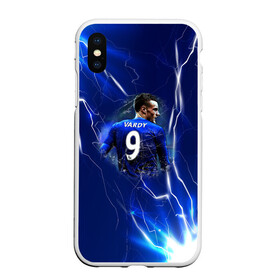Чехол для iPhone XS Max матовый с принтом Джейми Варди в городе Новоалтайск, Силикон | Область печати: задняя сторона чехла, без боковых панелей | Тематика изображения на принте: джейми варди | популярные | футбол | футболист