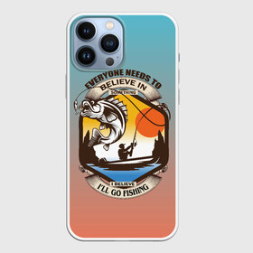 Чехол для iPhone 13 Pro Max с принтом Поход и туристическая рыбалка в городе Новоалтайск,  |  | Тематика изображения на принте: fish | карп | лето | отдых | поклев | рыба | рыбалка | рыболов | спиннинг | удилище | удочка