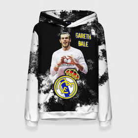 Женская толстовка 3D с принтом Гарет Бэйл/Gareth Bale в городе Новоалтайск, 100% полиэстер  | двухслойный капюшон со шнурком для регулировки, мягкие манжеты на рукавах и по низу толстовки, спереди карман-кенгуру с мягким внутренним слоем. | fly emirates | football | gareth bale | real madrid | sport | tottenham | бэйл гарет | известные личности | испания | мужчинам | реал мадрид | спорт | спортсмены | тоттенхэм хотспур | уэльс | футболист | хобби
