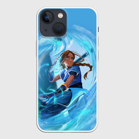 Чехол для iPhone 13 mini с принтом Katara в городе Новоалтайск,  |  | Тематика изображения на принте: aang | appa | avatar | avatar the last airbender | azula | iroh | katara | momo | sokka | toph | zuko | аанг | аватар | аватар легенда об аанге | азула | дядя айро | зуко | катара | сокка | тоф