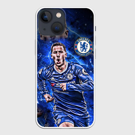 Чехол для iPhone 13 mini с принтом ЭДЕН АЗАР   EDEN HAZARD в городе Новоалтайск,  |  | Тематика изображения на принте: chelsea | eden michael hazard | football | real madrid | sport | uefa | реал мадрид | сборная бельгии. | спорт | уефа | футбол | хазард | челси | эден азар