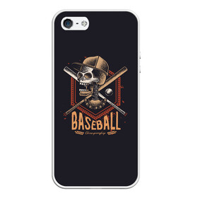 Чехол для iPhone 5/5S матовый с принтом BASEBALL в городе Новоалтайск, Силикон | Область печати: задняя сторона чехла, без боковых панелей | Тематика изображения на принте: a game | ball | baseball | baseball championship | baseball club | baseball league | bat | competition | sport | team | бейсбол | бейсбольная бита | бейсбольная лига | бейсбольный клуб | бита | игра | мяч | соревнования | спорт | чемпионат по бе