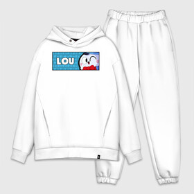 Мужской костюм хлопок OVERSIZE с принтом LOU (ПЛАШКА) в городе Новоалтайск,  |  | android | brawl | brawl stars | clash | game | lou | stars | андроид | игра | мобильные игры