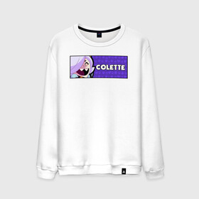 Мужской свитшот хлопок с принтом COLETTE (ПЛАШКА) в городе Новоалтайск, 100% хлопок |  | android | brawl | brawl stars | clash | colette | game | stars | андроид | игра | мобильные игры