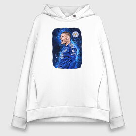Женское худи Oversize хлопок с принтом Джейми Варди / Jamie Vardy в городе Новоалтайск, френч-терри — 70% хлопок, 30% полиэстер. Мягкий теплый начес внутри —100% хлопок | боковые карманы, эластичные манжеты и нижняя кромка, капюшон на магнитной кнопке | football | jamie vardy | king power | lester city | sport | англия | британия | джейми варди | известные личности | лестер сити | мужчинам | спорт | спортсмены | футбол | футболист | хобби | эмоции