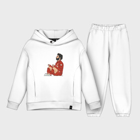 Детский костюм хлопок Oversize с принтом Salah   Liverpool в городе Новоалтайск,  |  | england | football | liverpool | salah | sport | англия | гол | египет | клопп | кубок | ливерпуль | мохамед | мяч | салах | спорт | футбол | футболист | чемпион | чемпионат