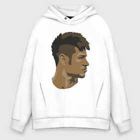 Мужское худи Oversize хлопок с принтом Neymar (Brasil) в городе Новоалтайск, френч-терри — 70% хлопок, 30% полиэстер. Мягкий теплый начес внутри —100% хлопок | боковые карманы, эластичные манжеты и нижняя кромка, капюшон на магнитной кнопке | brasil | brazil | football | france | neymar | psg | sport | бразилия | гол | кубок | мяч | неймар | псж | спорт | франция | футбол | футболист | чемпион