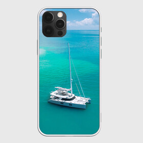 Чехол для iPhone 12 Pro Max с принтом ПАРУСНИК | SAILBOAT (Z) в городе Новоалтайск, Силикон |  | boat | sailboat | ship | ships | кораблик | кораблики | корабль | лагуна | лодка | лодочка | мореход | одинокая лодка | парус | парусник | судно | яхта | яхты