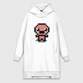 Платье-худи хлопок с принтом pixel isaac в городе Новоалтайск,  |  | character | cry | eyes | face | game | head | isaac | logo | pixel | sadness | tears | the binding of isaac | айзек | глаза | голова | грусть | жертвоприношение исаака | игра | лицо | лого | персонаж | пиксель | плачь | слезы