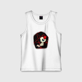 Детская майка хлопок с принтом isaac girl в городе Новоалтайск,  |  | character | cry | eyes | face | game | head | isaac | logo | sadness | tears | the binding of isaac | айзек | глаза | голова | грусть | жертвоприношение исаака | игра | лицо | лого | персонаж | плачь | слезы