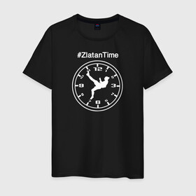 Мужская футболка хлопок с принтом #ZlatanTime | Время Златана в городе Новоалтайск, 100% хлопок | прямой крой, круглый вырез горловины, длина до линии бедер, слегка спущенное плечо. | ac milan | fifa | il diavoli | rossoneri | soccer | uefa | zlatan ibrahimovic | дьяволы | златан ибрагимович | лига чемпионов | милан | сборная швеции | спорт | уефа | фифа | фк | футбол | футбол