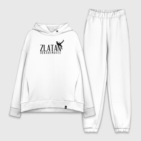 Женский костюм хлопок Oversize с принтом ZLATAN IBRAHIMOVIC удар через голову в городе Новоалтайск,  |  | ac milan | fifa | il diavoli | rossoneri | soccer | uefa | zlatan ibrahimovic | дьяволы | златан ибрагимович | лига чемпионов | милан | сборная швеции | спорт | уефа | фифа | фк | футбол | футбол