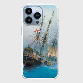 Чехол для iPhone 13 Pro с принтом The Sea Devil в городе Новоалтайск,  |  | Тематика изображения на принте: ocean | sea | ship | summer | волны | океан | парусник