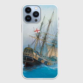 Чехол для iPhone 13 Pro Max с принтом The Sea Devil в городе Новоалтайск,  |  | Тематика изображения на принте: ocean | sea | ship | summer | волны | океан | парусник