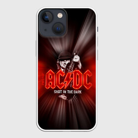 Чехол для iPhone 13 mini с принтом AC DC: Angus Young в городе Новоалтайск,  |  | ac | ac dc | ac|dc | angus young | dc. logo | hard | rock | ангус янг | логотип