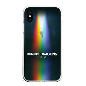 Чехол для iPhone XS Max матовый с принтом Imagine Dragons Evolve в городе Новоалтайск, Силикон | Область печати: задняя сторона чехла, без боковых панелей | believer | dan reynolds | dragons | evolve | imagine | indie | pop | rock | имежин дрэгонс | инди | поп | рок