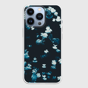 Чехол для iPhone 13 Pro с принтом Медузы в городе Новоалтайск,  |  | Тематика изображения на принте: medusa | животные | медузы | мир | подводный | рыбы | щупальца