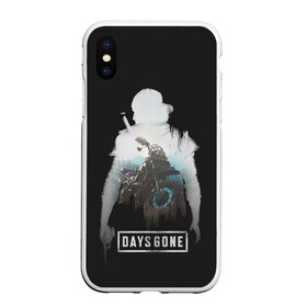 Чехол для iPhone XS Max матовый с принтом Days gone силуэт Дикона в городе Новоалтайск, Силикон | Область печати: задняя сторона чехла, без боковых панелей | action | animals | days gone | deacon | gamer | games | nextgen | pandemic | pc | player | playstation | ps 5 | steam | top | valve | weapon | xbox | zombie | валв | видео игры | животные | жизнь после | зомби | игрок | иксбокс | некстген | оружи