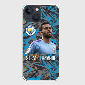 Чехол для iPhone 13 mini с принтом Silva Bernardo Манчестер Сити в городе Новоалтайск,  |  | manchester city | бернарду силва | манчестер сити | сборная португалии | футбол | футболист