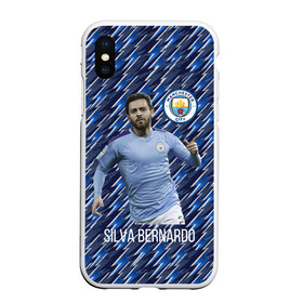 Чехол для iPhone XS Max матовый с принтом Silva Bernardo Манчестер Сити в городе Новоалтайск, Силикон | Область печати: задняя сторона чехла, без боковых панелей | manchester city | бернарду силва | манчестер сити | сборная португалии | футбол | футболист