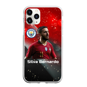 Чехол для iPhone 11 Pro Max матовый с принтом Silva Bernardo Манчестер Сити в городе Новоалтайск, Силикон |  | manchester city | бернарду силва | манчестер сити | сборная португалии | футбол | футболист