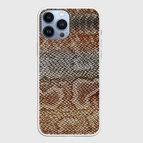Чехол для iPhone 13 Pro Max с принтом Snake skin в городе Новоалтайск,  |  | Тематика изображения на принте: animal | leather | natural | skin | snake | texture | wild